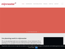 Tablet Screenshot of mijnrooster.nl
